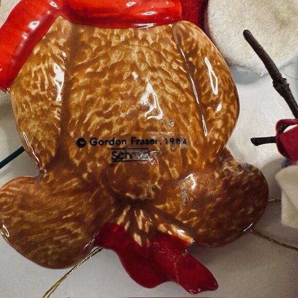 Grab Bag 14, Christmas Ornaments, Mixed Lot handmade Gordon Fraser Santa Holiday - Picture 8 of 16